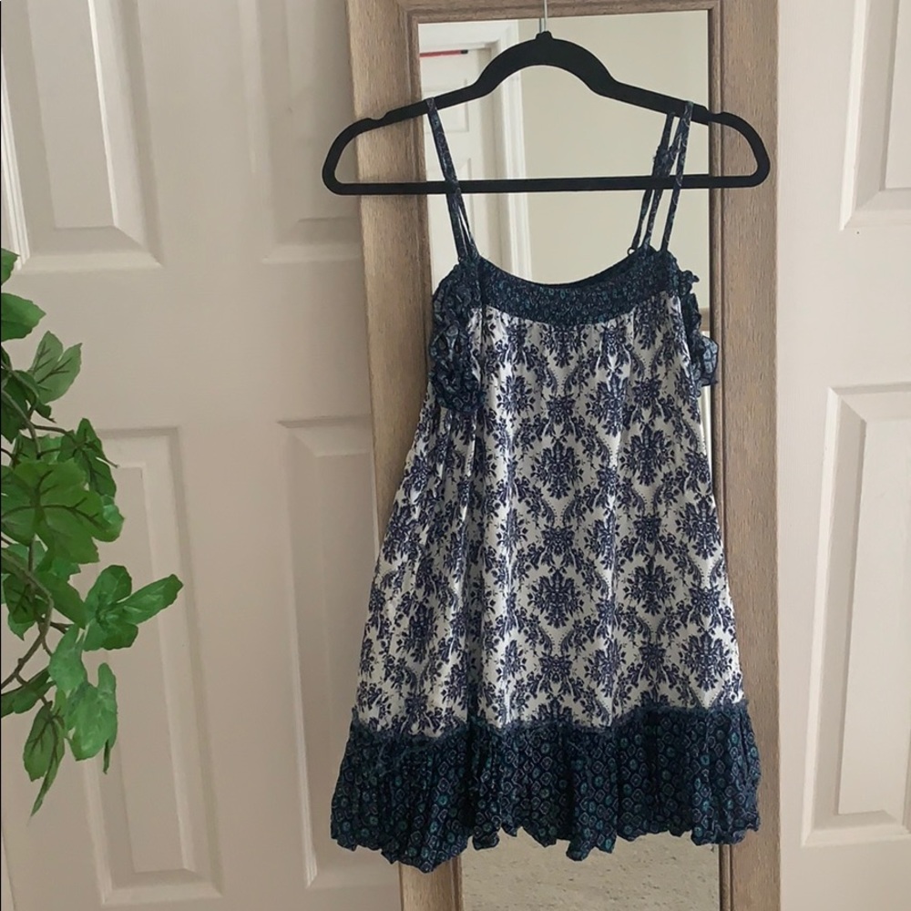 Off the shoulder mini dress